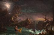 Thomas Cole The Voyage of Life:Manhood (mk13) Sweden oil painting artist